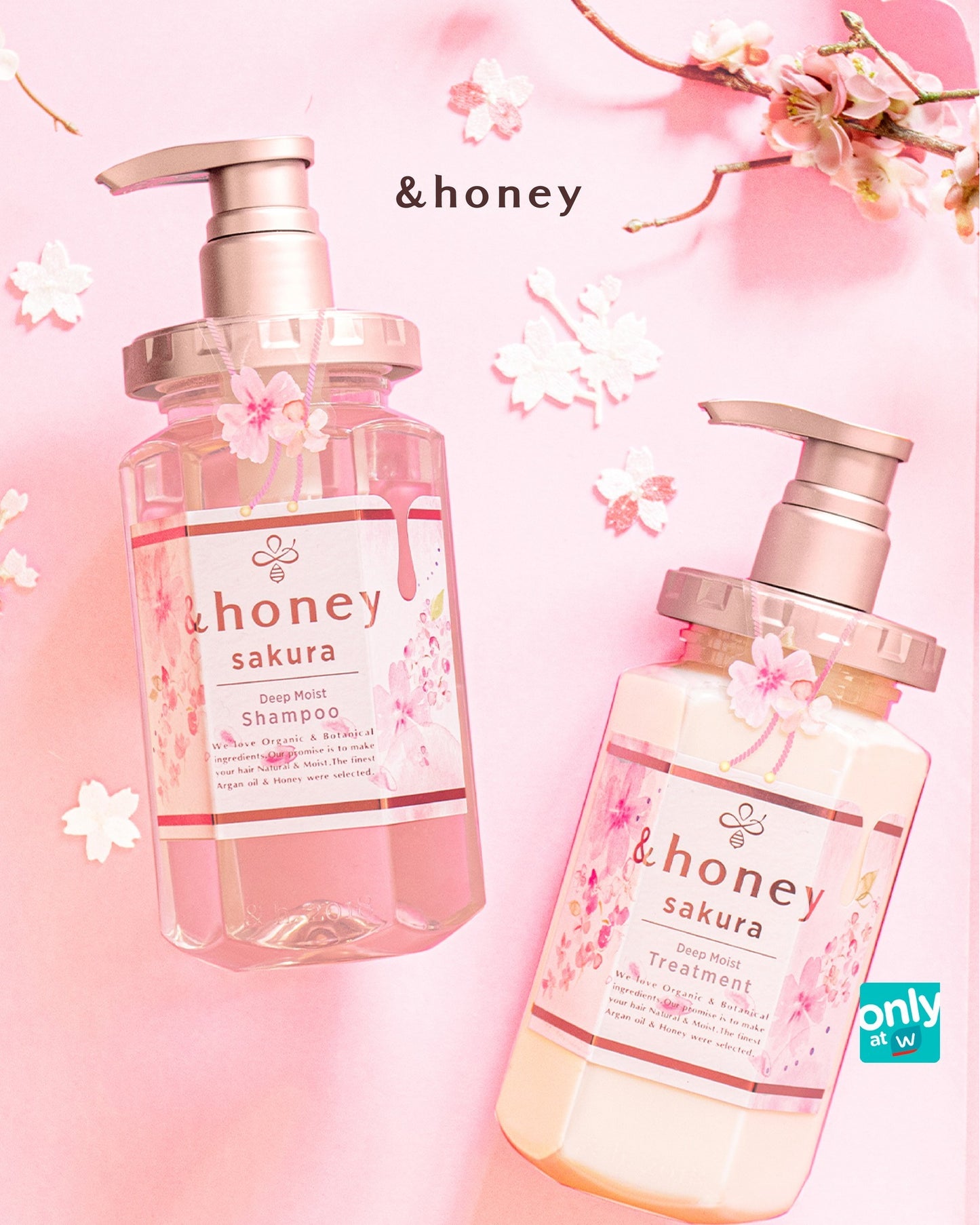 &honey Honey Deep Moist Shampoo 1.0 Sakura Limited Edition
