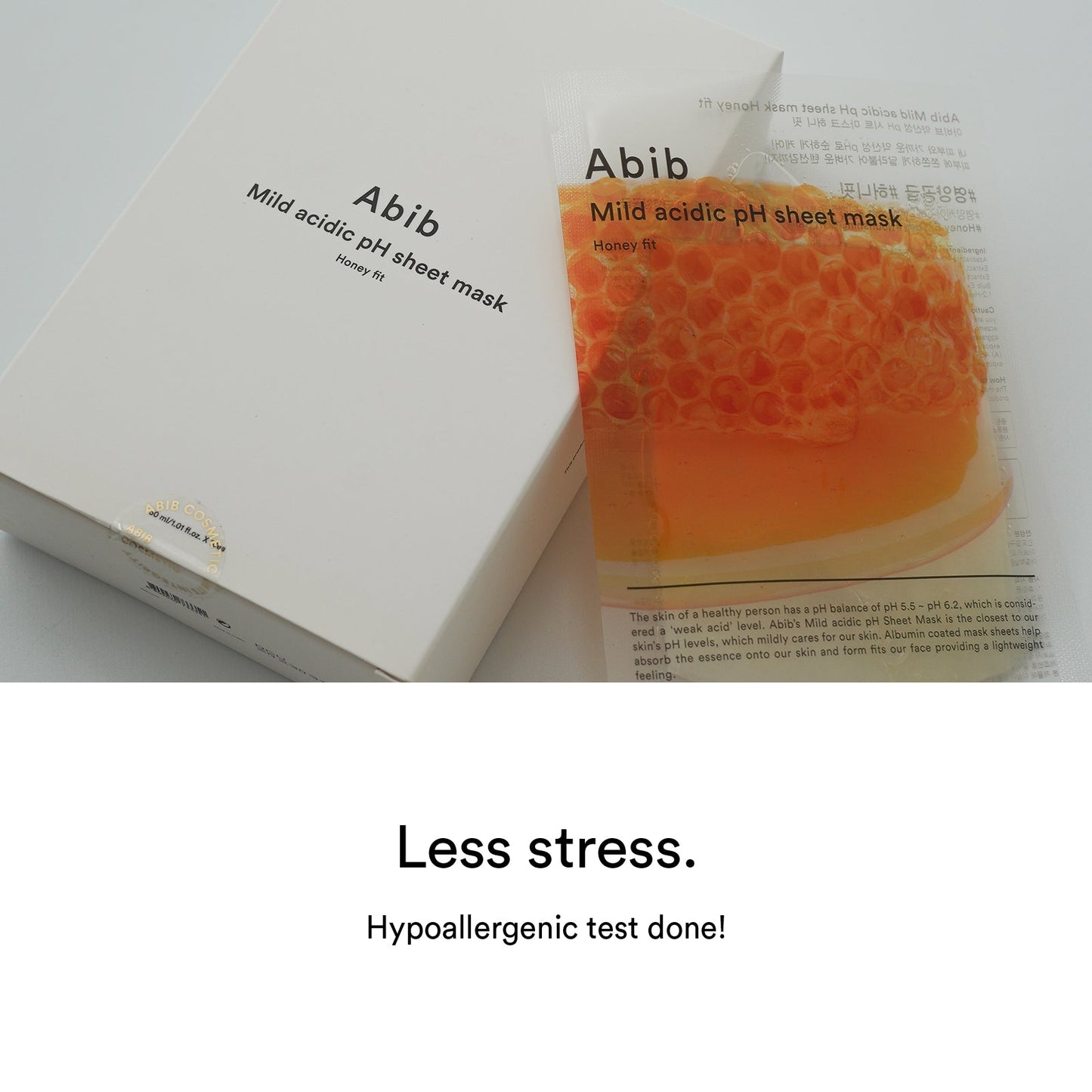 Abib Mild Acidic pH Sheet Mask Honey Fit (Pack of 10)