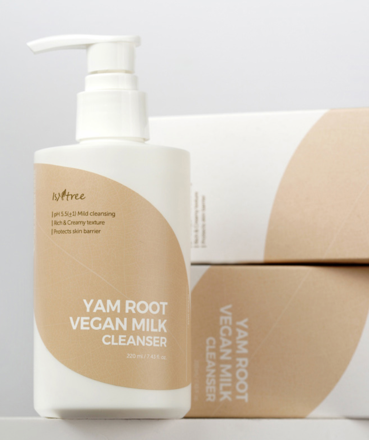 Isntree Yam Root Vegan Milk Cleanser