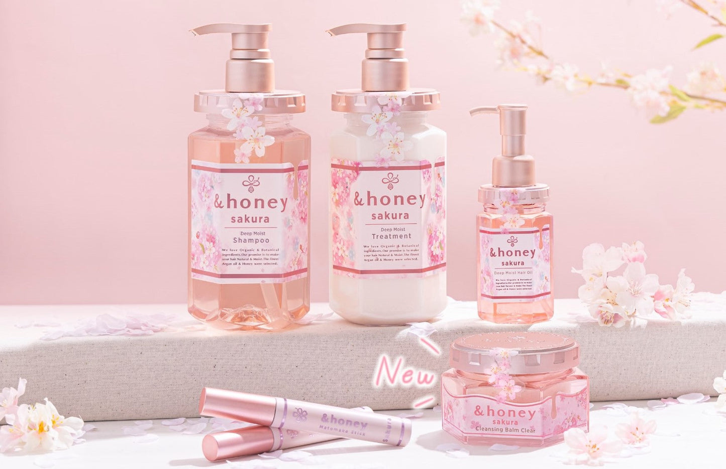 &honey Honey Deep Moist Shampoo 1.0 Sakura Limited Edition