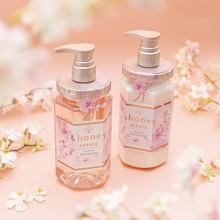 &honey Honey Deep Moist Shampoo 1.0 Sakura Limited Edition