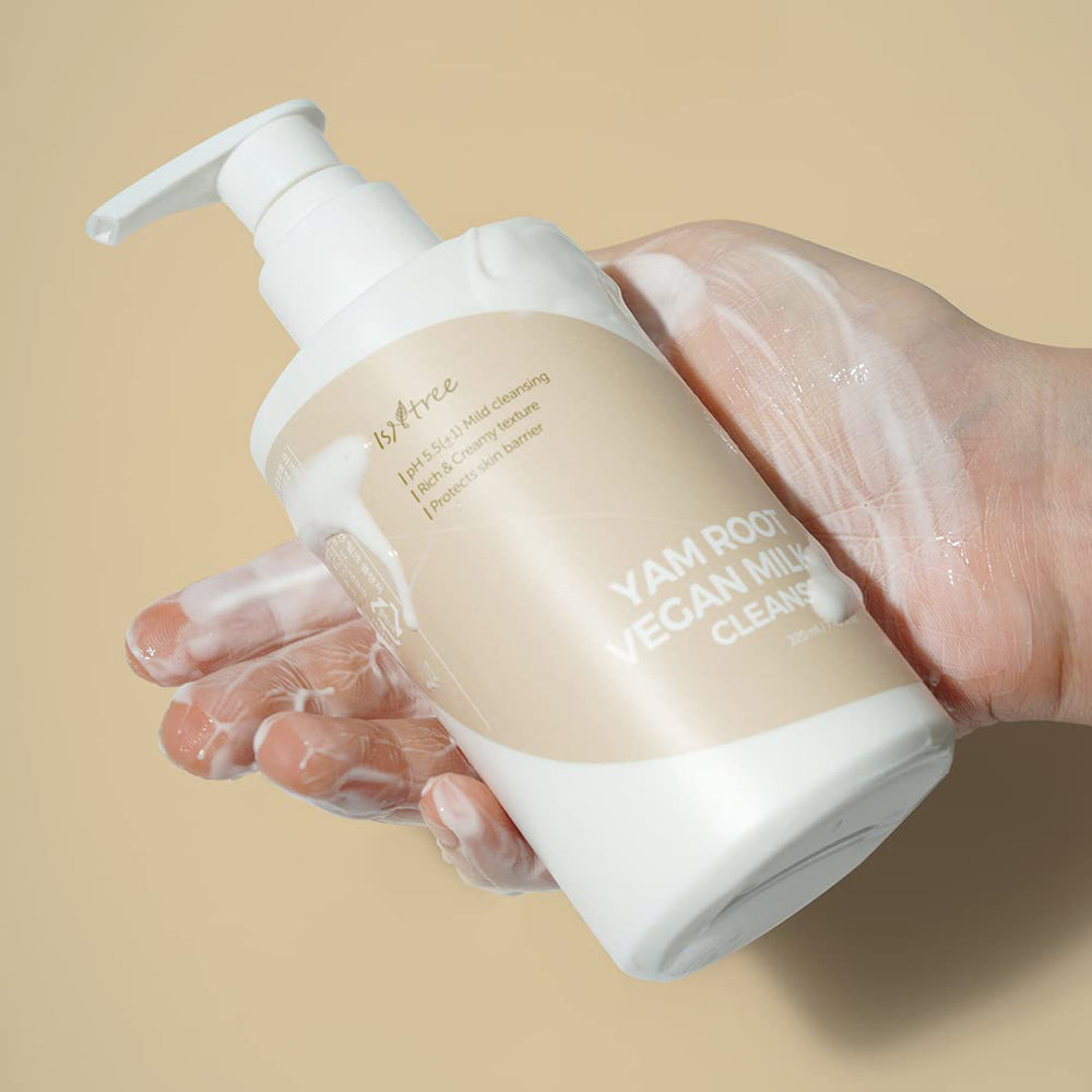 Isntree Yam Root Vegan Milk Cleanser