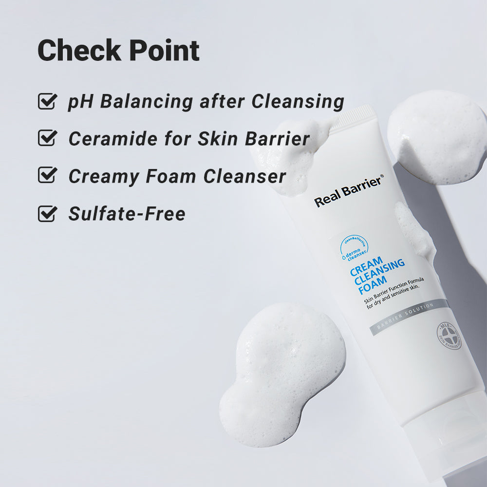 Real Barrier Cream Cleansing Foam