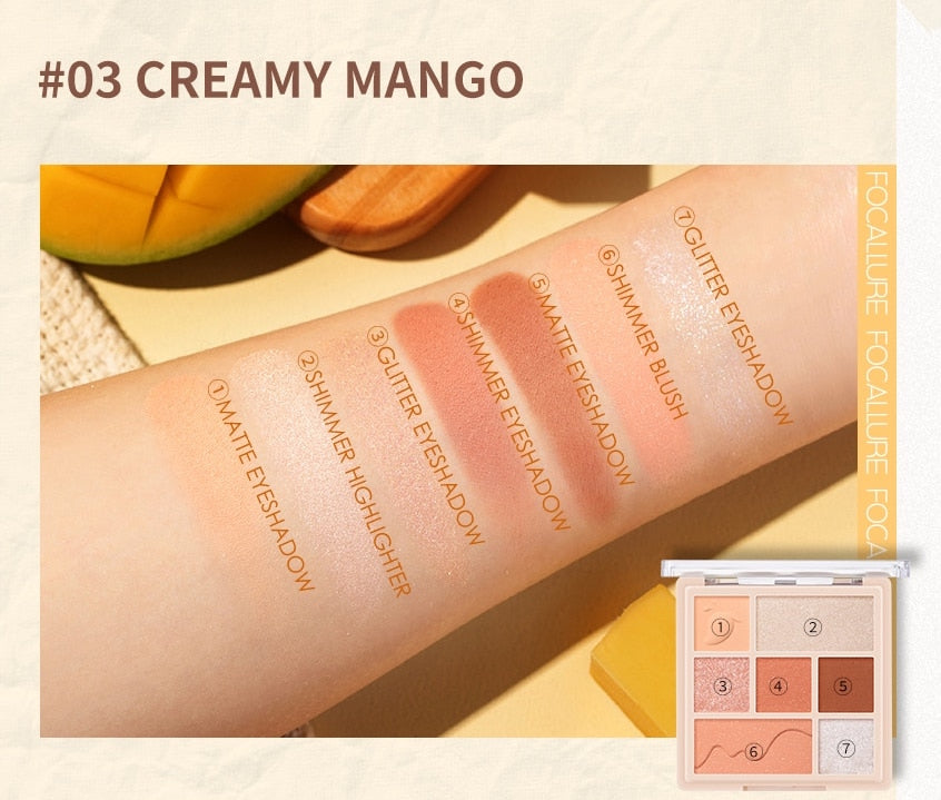 Focallure Multi Cake Makeup Palette