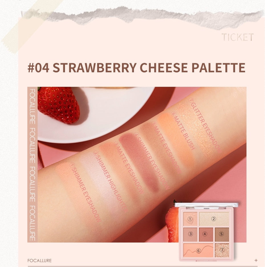 Focallure Multi Cake Makeup Palette