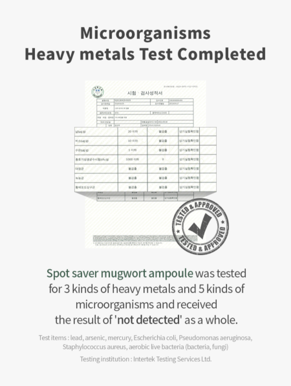 Isntree Spot Saver Mugwort Ampoule 50ml