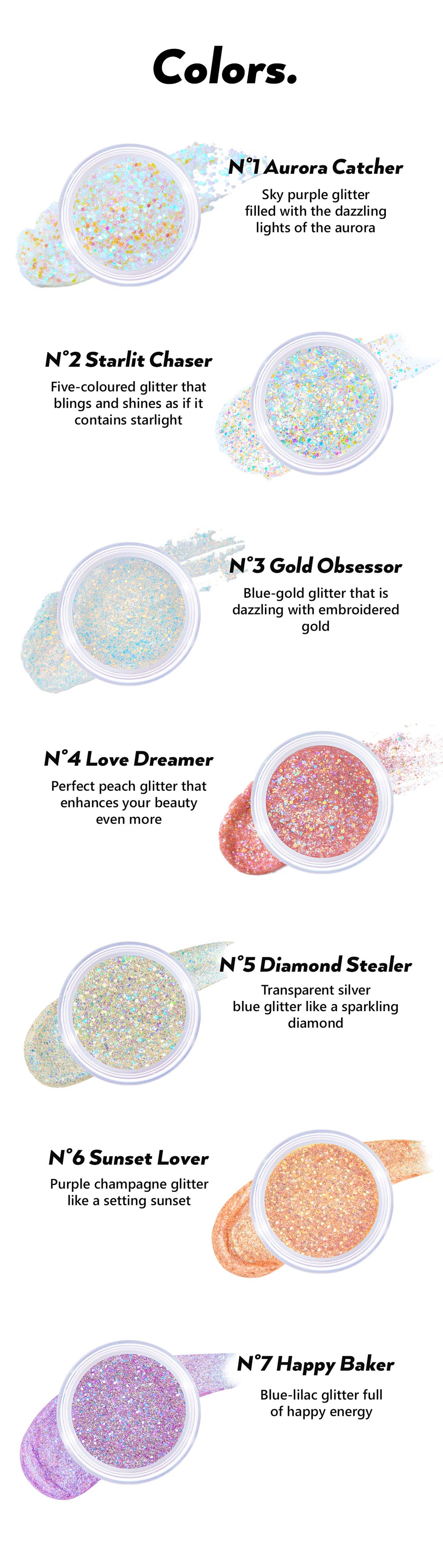 Unleashia Get Loose Glitter Gel 4g