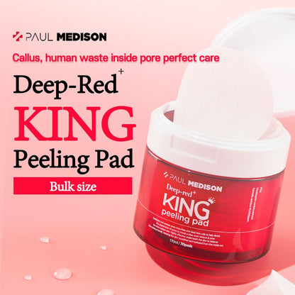Paul Medison Deep-red King Peeling Pad 70ea