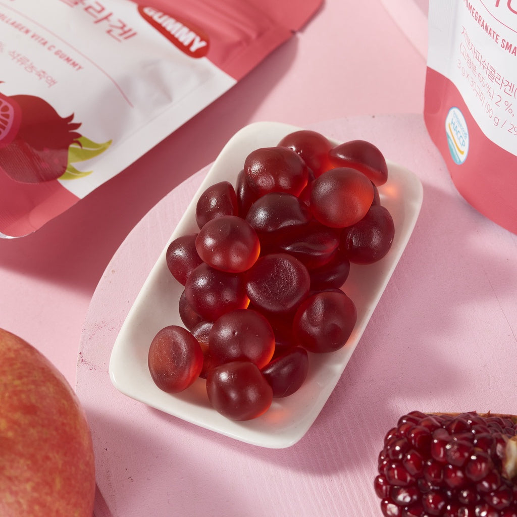 BOTO Pomegranate Small Molecule Collagen Vita C Gummy