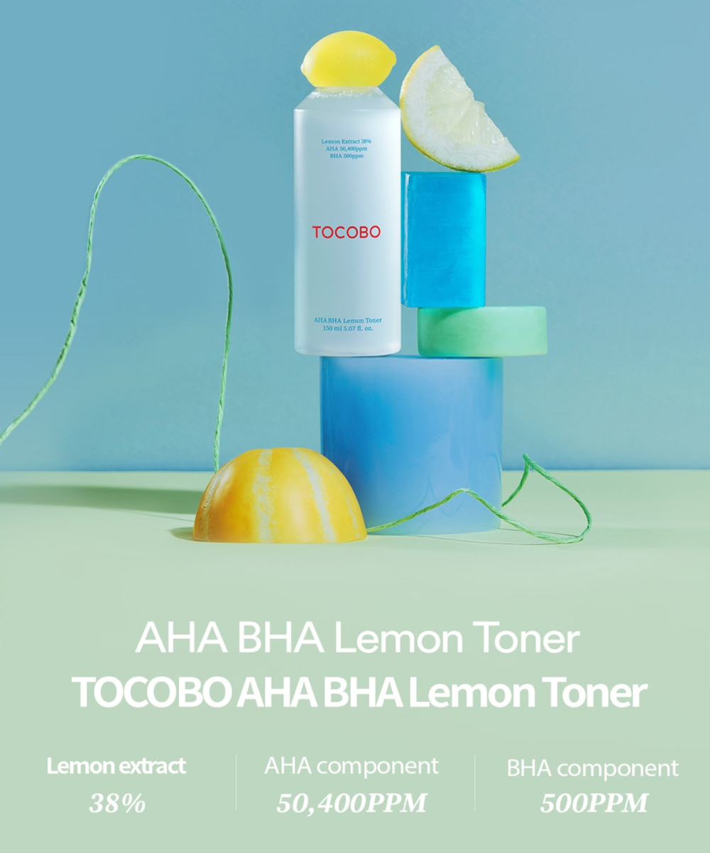 TOCOBO AHA BHA Lemon Toner