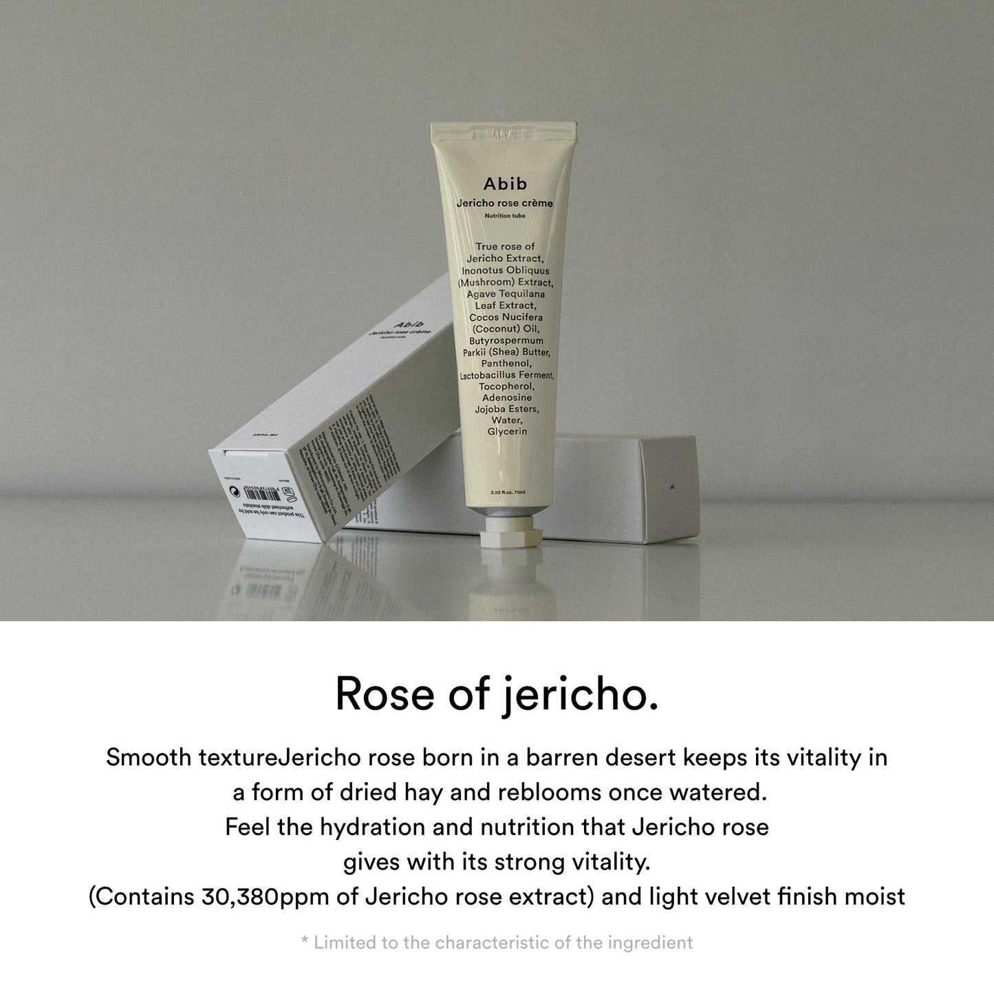 Abib Jericho Rose Creme Nutrition Tube