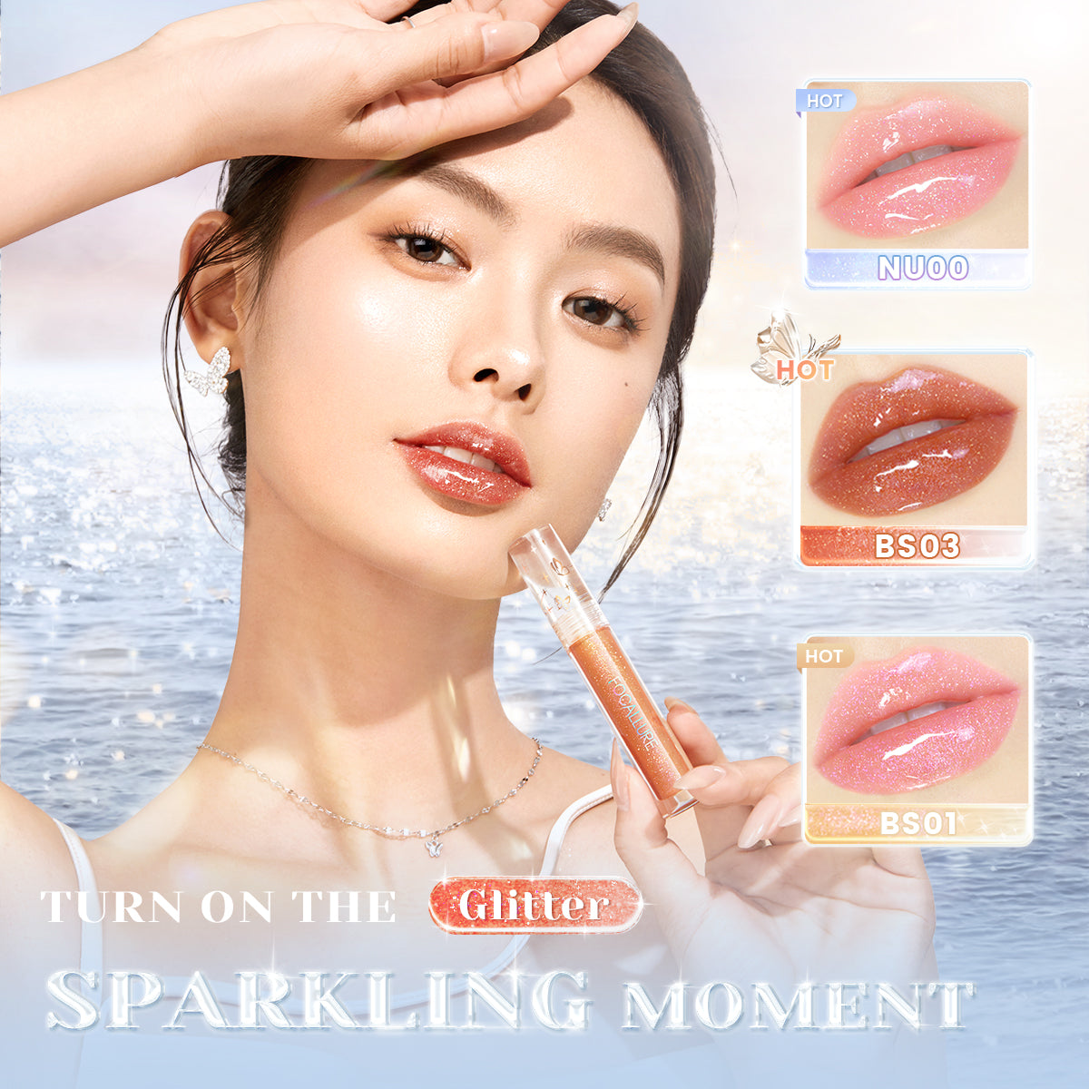 Focallure Watery Glow Lipgloss