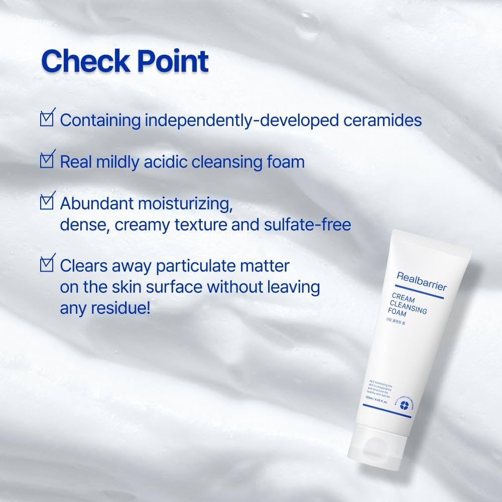 Real Barrier Cream Cleansing Foam