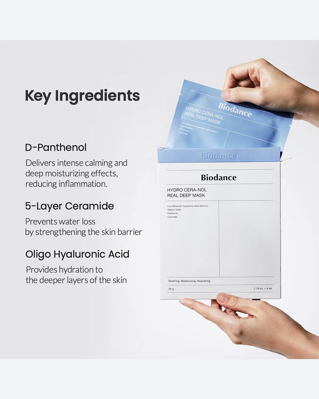 Biodance Hydro Cera-nol Real Deep Mask Sheet