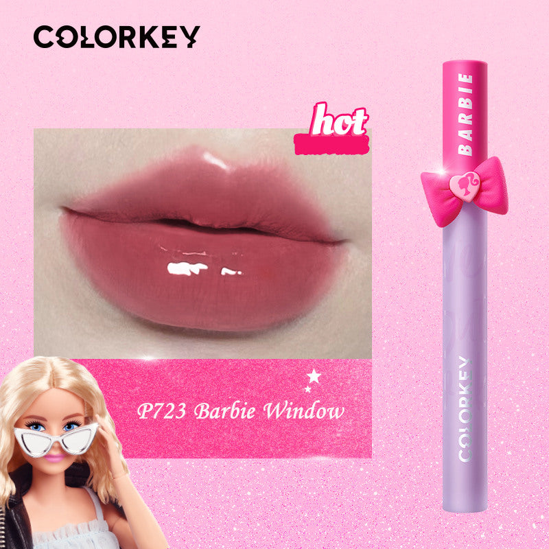 COLORKEY X ELLE Barbie Series Mirror Lip Glaze