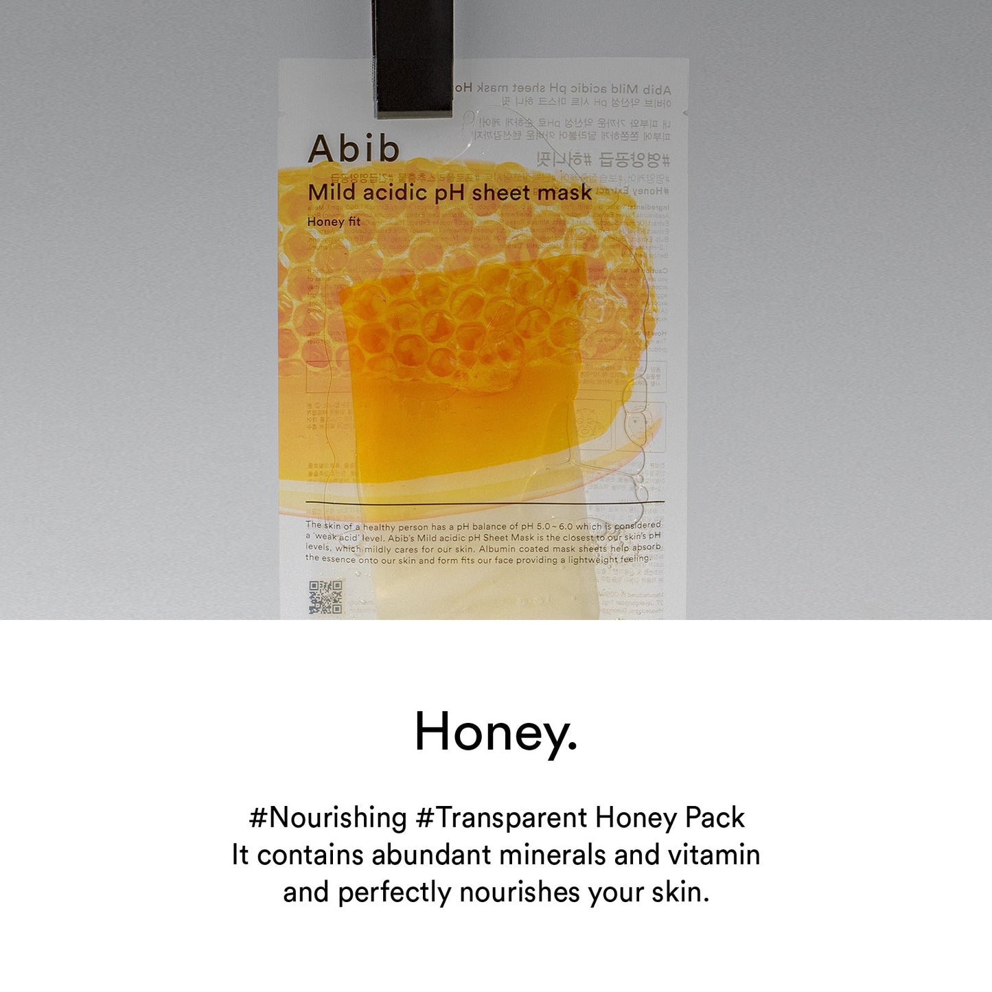 Abib Mild Acidic pH Sheet Mask Honey Fit (Pack of 10)