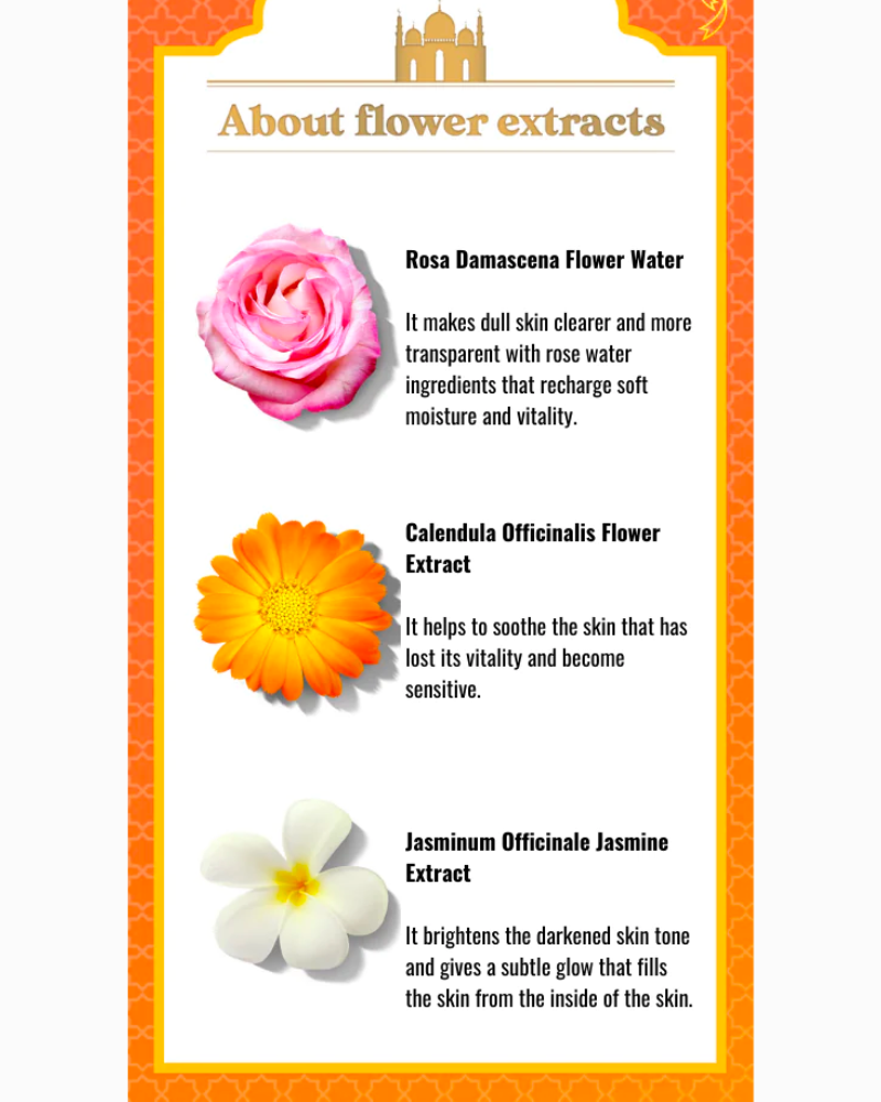 JM Solution Flower Infused Brightening Mask Halal (10EA)