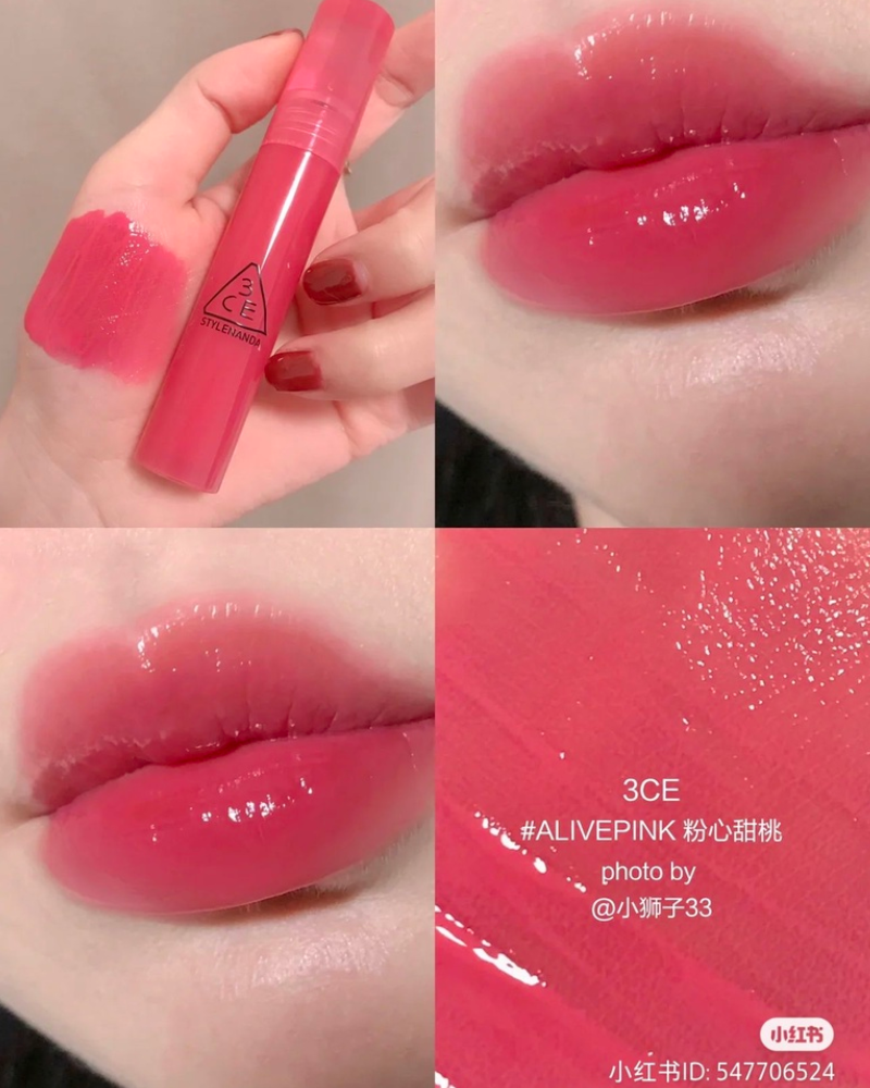 3CE Syrup Layering Tint #ALIVE PINK