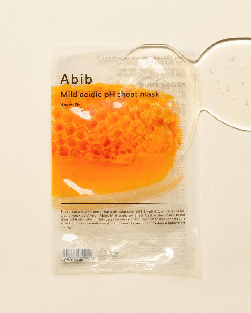 Abib Mild Acidic pH Sheet Mask Honey Fit (Pack of 10)