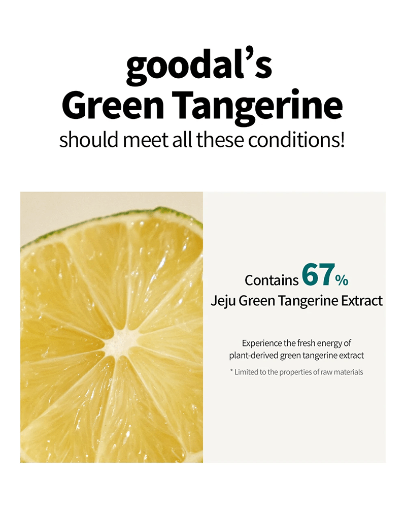 Goodal Green Tangerine Vita C Dark Spot Care Cream