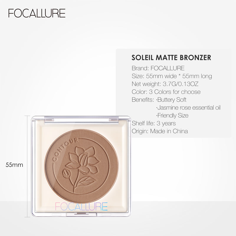 Focallure Soleil Matte Bronzer [Flower Show Series]