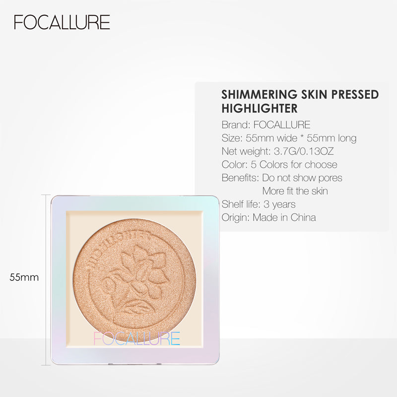 Focallure Shimmering Skin Pressed Highlighter [Flower Show Series]