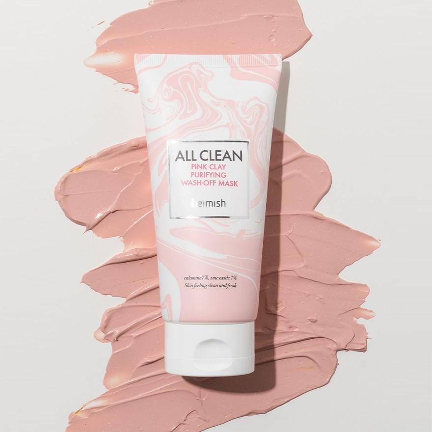 Heimish All Clean Pink Clay Purifying Wash-Off Mask 150g