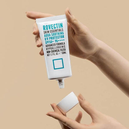 Rovectin Skin Essentials Aqua Soothing UV Protector 50ml SPF 50+ PA++++