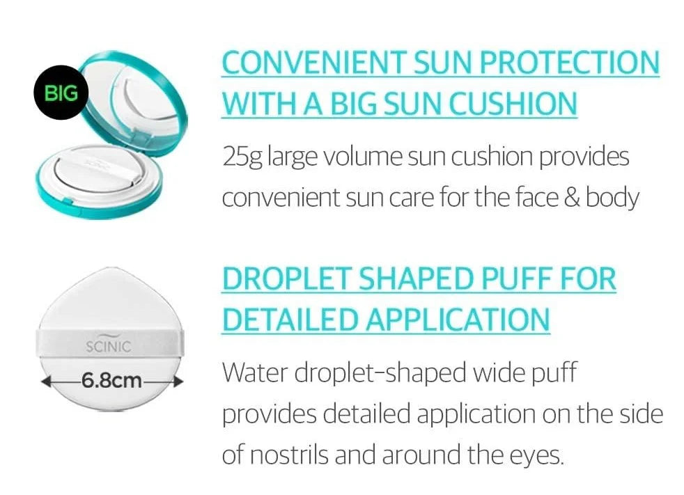 Scinic Enjoy All Round Airy Sun Cushion