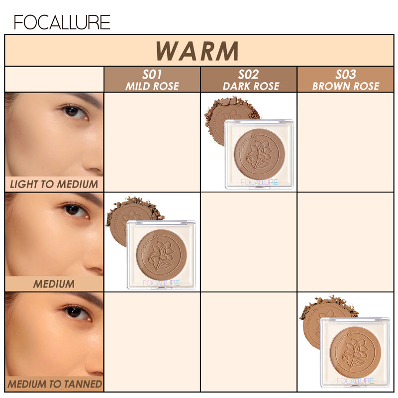 Focallure Soleil Matte Bronzer [Flower Show Series]