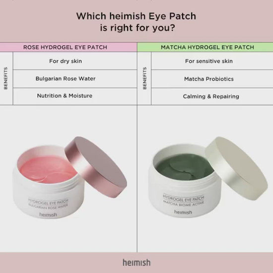 Heimish Bulgarian Rose Water Hydrogel Eye Patch