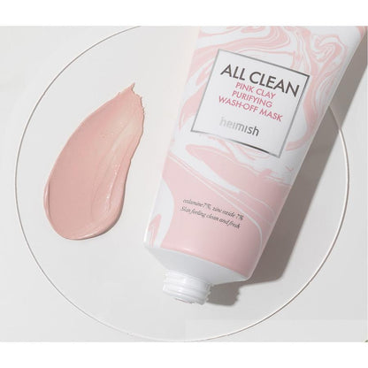 Heimish All Clean Pink Clay Purifying Wash-Off Mask 150g