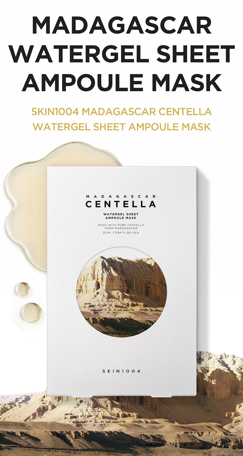 SKIN1004 Madagascar Centella Watergel Sheet Ampoule Mask