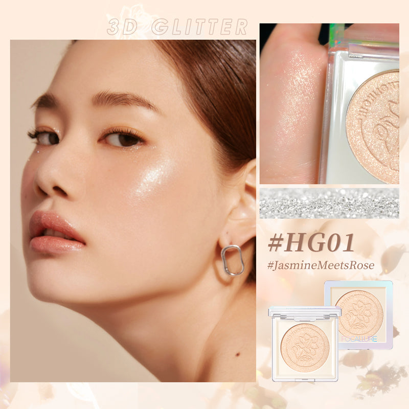 Focallure Shimmering Skin Pressed Highlighter [Flower Show Series]