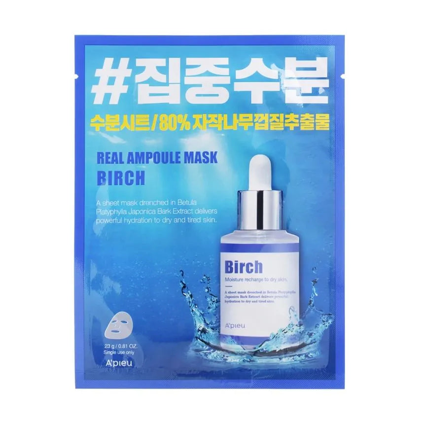 A'pieu Real Ampoule Mask Birch Juice