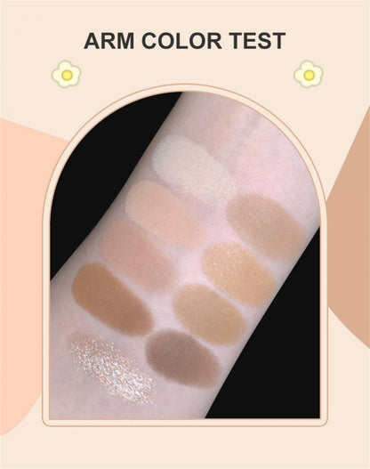 Novo Clear and Soft Toast Eyeshadow Palette