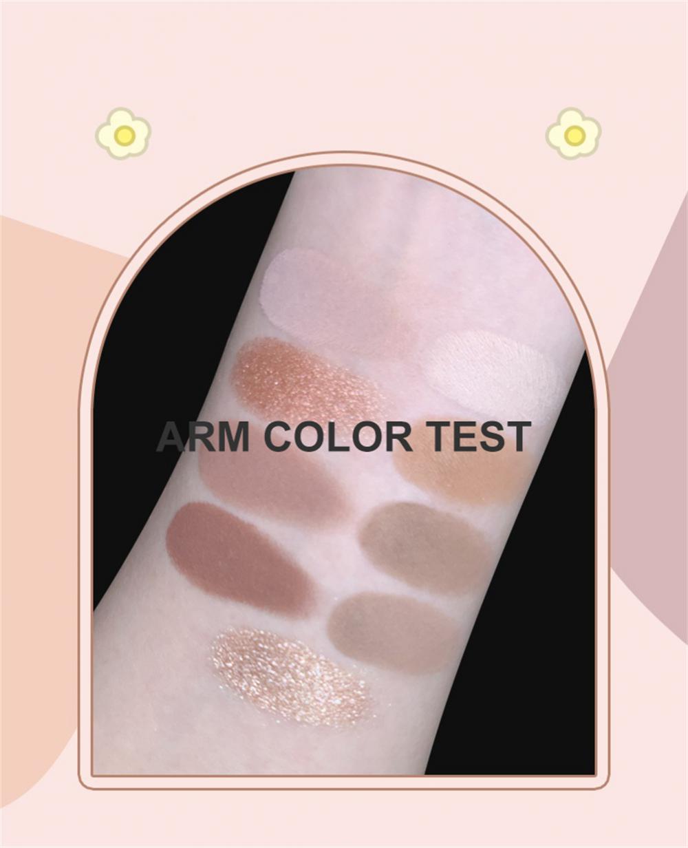 Novo Clear and Soft Toast Eyeshadow Palette