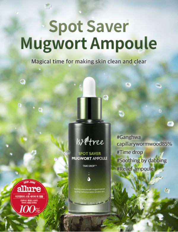 Isntree Spot Saver Mugwort Ampoule 50ml