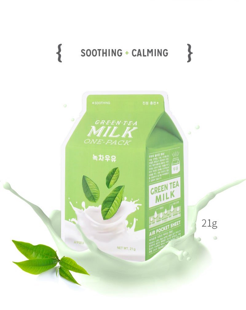 A'pieu Milk One Pack Mask 1EA (4 Types)