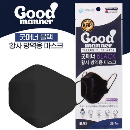 Good Manner KF94 Masks Large (Pack of 5)