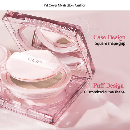 Clio Kill Cover Mesh Glow Cushion Set (+ Refill)