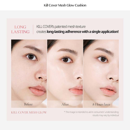 Clio Kill Cover Mesh Glow Cushion Set (+ Refill)